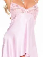 Shirley Of Hollywood 20365 Bedroom Wear Nightdress (pink Icing)