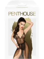Penthouse Lingerie Best Foreplay Teddy And Skirt Set (black)
