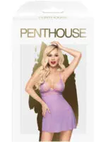 Penthouse Lingerie Bedtime Story Negligee And G-string Set (violet/purple)