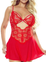 Provocative Seduction Pr7034 Instants Lovers Babydoll (red)