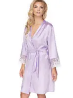 Irall Satin Collection 'andromeda' Robe (lavender)