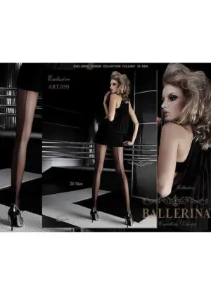 Ballerina Art.050 Exclusive Design Tights (black)