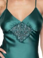 Irall Satin Collection 'emerald Iii' Nightdress (dark Green)