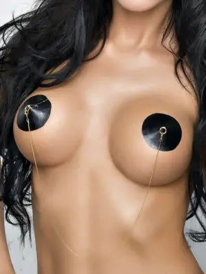Me Seduce 'nipple Covers' 017 Erotic Fantasy Lingerie (black)