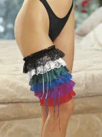 Shirley Of Hollywood 18 Bedroom Wear Garter (red)
