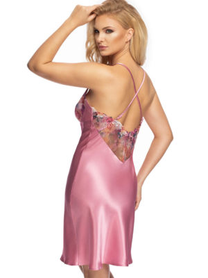 Irall Satin Collection 'shelby' Nightdress (dusty Rose Pink)