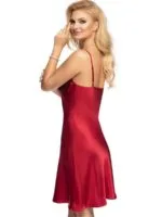 Irall Satin Collection 'elodie' Nightdress (burgundy Red)